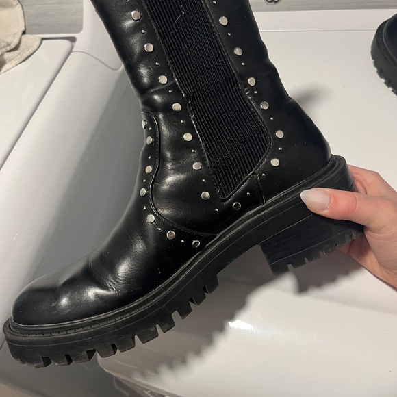ZARA studded boots - Picture 3 of 4